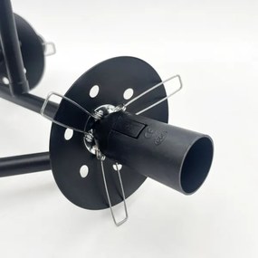 Brilagi - Prisadený luster MALIVA 3xE14/15W/230V čierna/biela