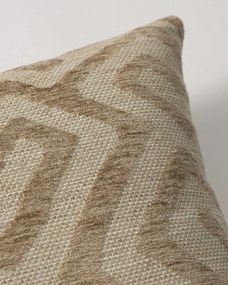 Karin - jednoduchá obliečka, 60x40cm farba produktu béžová látka zapletaná, vzorované