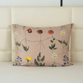 Obliečka na vankúš z mikrovlákna HERBAR 50x70 cm, béžová