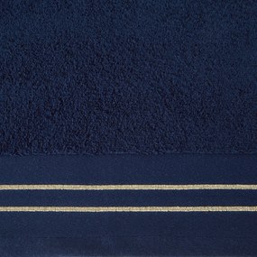 FROTÉ UTERÁK OLIVIA SADA 6KS 50X90 CM TMAVOMODRÁ
