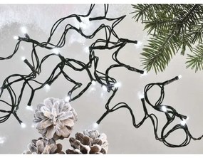 LED Vianočná vonkajšia reťaz 80xLED/13m IP44 studená biela