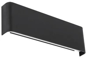 STRÜHM Nástenné svietidlo ZELDA LED C 2x5 W BLACK Neutral White 3554