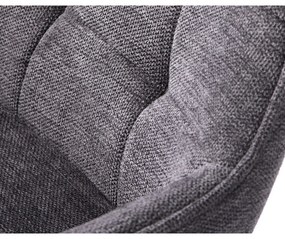 Tmavosivá barová stolička s nastaviteľnou výškou Nolan – Unique Furniture