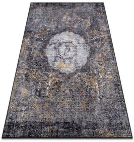 MIRO 51453.805 umývací koberec Rozeta, vintage protišmykový - šedá Veľkosť: 160x220 cm
