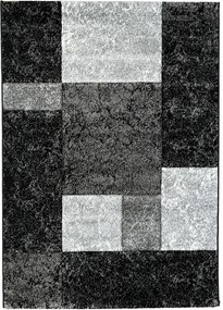 Koberce Breno Kusový koberec HAWAII 1330 Black, sivá, viacfarebná,200 x 290 cm