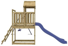 Vonkajšia súprava na hranie impregnovaná borovica