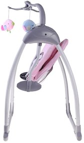 Elektrické hojdacie kreslo s uspávankami a zvukmi prírody ZA4693