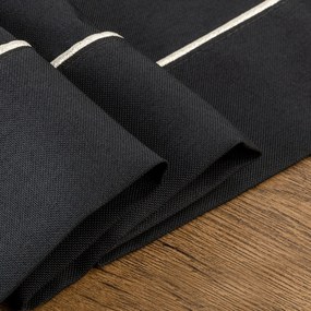 OBRUS MADELE 85X85 CM ČIERNY