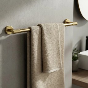 Rea Galo, kúpeľňový vešiak na uteráky 60cm, zlatá matná, REA-88010