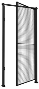 Dvere X-STORE s rámom, pravé, 2300x1000 mm, visiaci zámok