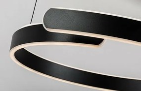 Rabalux 72114 závesný luster LED Silnora 35W, čierna