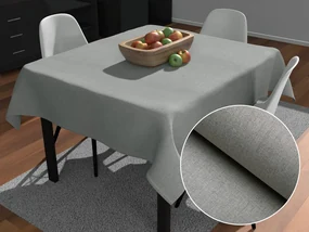 Biante Dekoračný štvorcový obrus BKW-208 Sivé žíhanie 130x130 cm