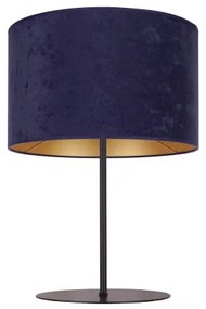 Duolla - Stolná lampa ROLLER 1xE14/15W/230V pr. 20 cm modrá/zlatá