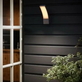 Philips SPLAY UltraEfficient vonkajšie nástenné LED svietidlo 3,8 W 2700K, antracit