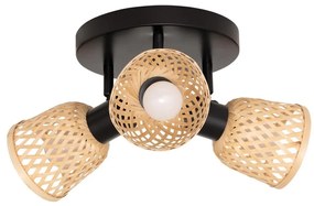 Atmosphera - Bodové svietidlo LIO 3xE14/25W/230V bambus