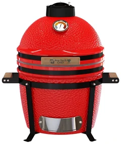 Keramický gril Kamado Egg 16T", priemer 33,5 cm, červený