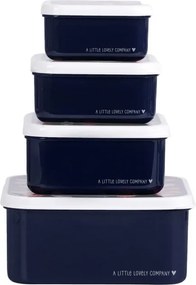 Sada 4 boxov na obed a desiatu Jahody