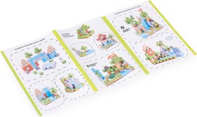 MULTISTORE Magnetické kocky - stavebnica 87 dielov, farebná súprava pre deti 3+