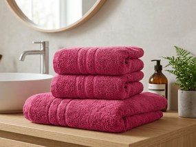 Uterák Classic 50 x 100 cm purpurový, 100% bavlna