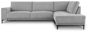 Sivá rohová pohovka (pravý roh/do L) Copenhagen – Scandic