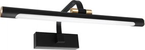 Nástenné LED svietidlo Vinci, 1x LED 12w, 4000k, (fi 40cm), b/g