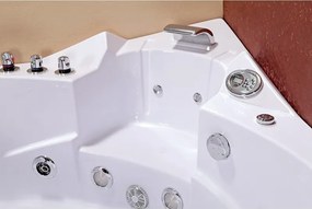 BPS-koupelny Hydromasážna vírivá vaňa Orino 632 157x157
