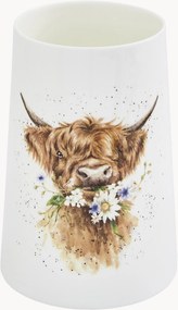 Váza z jemného kostného porcelánu Daisy Coo Cow