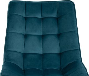 Noela Zamatová jedálenská stolička BELLA tyrkysová