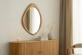 Zrkadlo 48244 Organic 90x75cm Dub dyha - Komfort-nábytok
