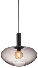 Nordlux - Luster na lanku ALTON 1xE27/60W/230V čierna