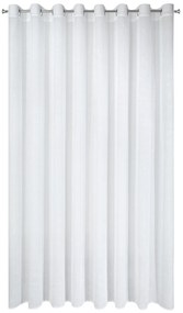 ZÁCLONA NA KRÚŽKOCH VIOLA 300X250 CM BIELA