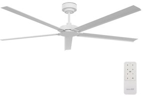 Lucci air 21616049 - Stropný ventilátor MONZA IP55 biela + diaľkové ovládanie FAN00285