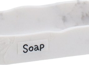 Sada kúpeľňových doplnkov Paola, biela/s čiernymi prvkami