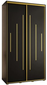 Skriňa 45 Canaris 12 130 čierna/gold