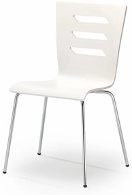 Jedálenská stolička K155 - biela