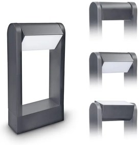 Brilagi - LED Vonkajšia lampa CROTONE LED/7W/230V antracit IP54 30 cm