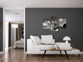 Obraz - Eiffelova veža v Paríži (90x60 cm)