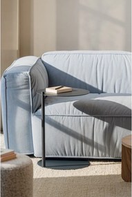 Oceľový okrúhly odkladací stolík 41x40 cm Ande – noo.ma