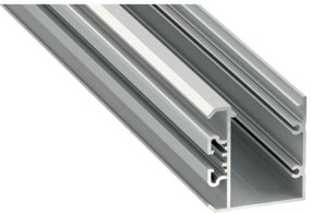 Led-Labs LED profil LUMINES typ Unico strieborný elox 3m