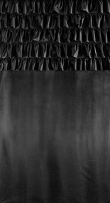 ZATEMŇOVACÍ ZÁVES NA KRÚŽKOCH AURA 140X250 CM ČIERNA