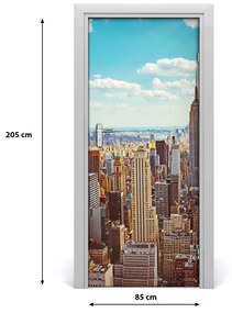Fototapeta samolepiace dvere New York 85x205 cm