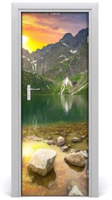 Fototapeta na dvere samolepiace Morské oko Tatry 85x205 cm