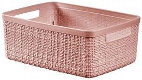 Curver Úložný kôš JUTE 5L, ružový
