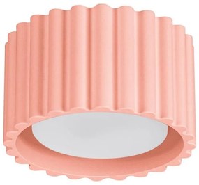 Sollux SL.1827 - Bodové svietidlo AURA 1xGX53/10W/230V 6 cm ružová