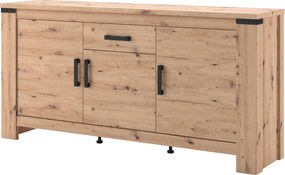 XXXLutz ŠIROKÁ KOMODA, dub artisan, 174/86/43 cm Hom`in - Komody - 000552062304