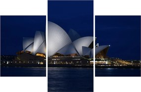 Obraz nočného Sydney (90x60 cm)