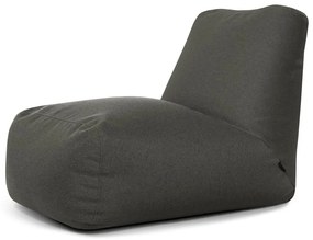 Tmavosivý sedací vak Tube – SLOWDOWN