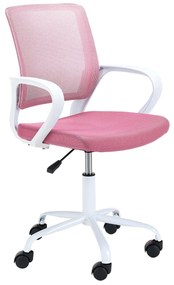 Dětská otočná židle FAUN růžová