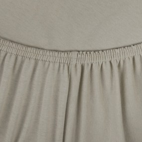 JERSEY PRESTIERADLO JERSEY3 200X220 CM BÉŽOVÉ