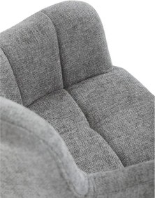 Jedálenská stolička sivá DCH-T1122 GREY2